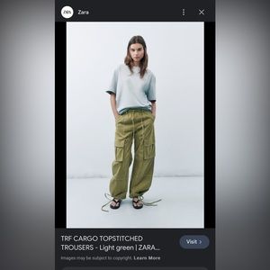 Zara cargo pants